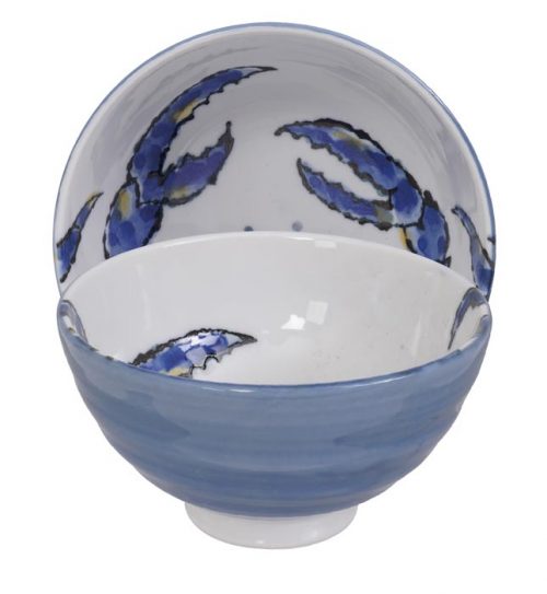 Tokyo Design Studio - Seafood - Kom - Blauw - 11.2 x 7.2cm - 300ml