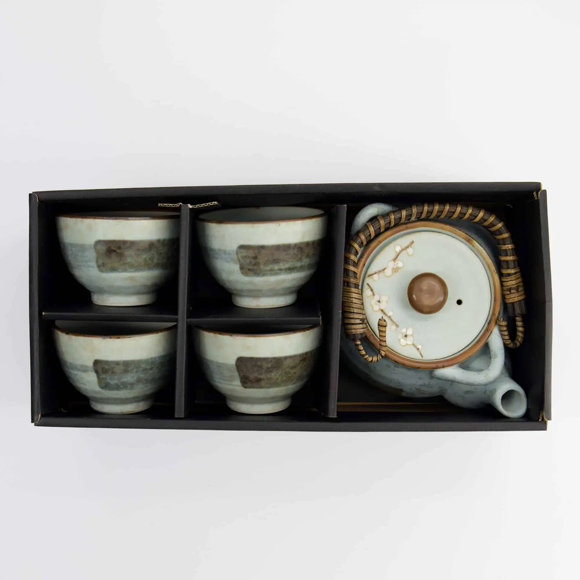 Theeset met theepot en kopjes - Tokyo Design Studio - Soshun - Mintgroen - 700ml - Afbeelding 2