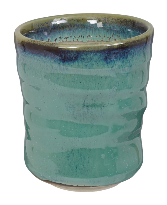 Turquoise Handgemaakte Beker - 10.2 x 11.7cm 480ml