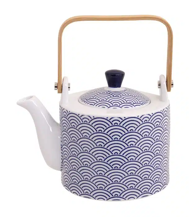 Theepot van porselein - Nippon Blue - Tokyo Design Studio - 800ml - 12 x 13cm