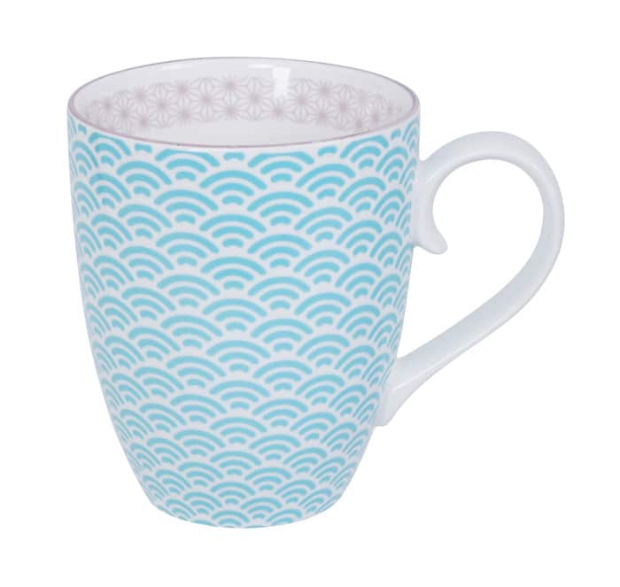 Tokyo Design Studio - Star Wave - Mok - Licht blauw - 8.5 x 10.2cm 380ml