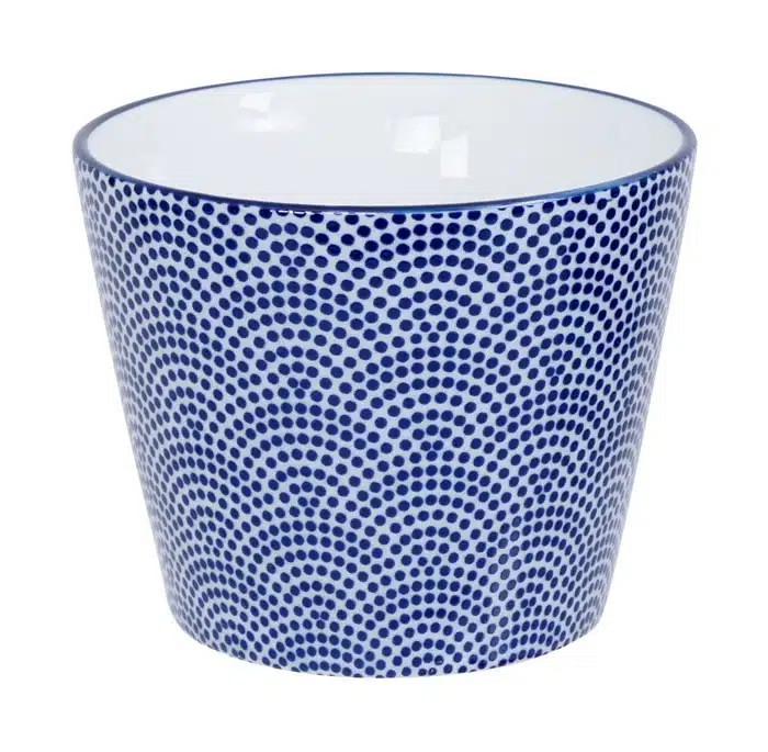 Espressokopje Nippon Blue - Tokyo Design Studio - Stippen - 180ml 8.3x6.5cm