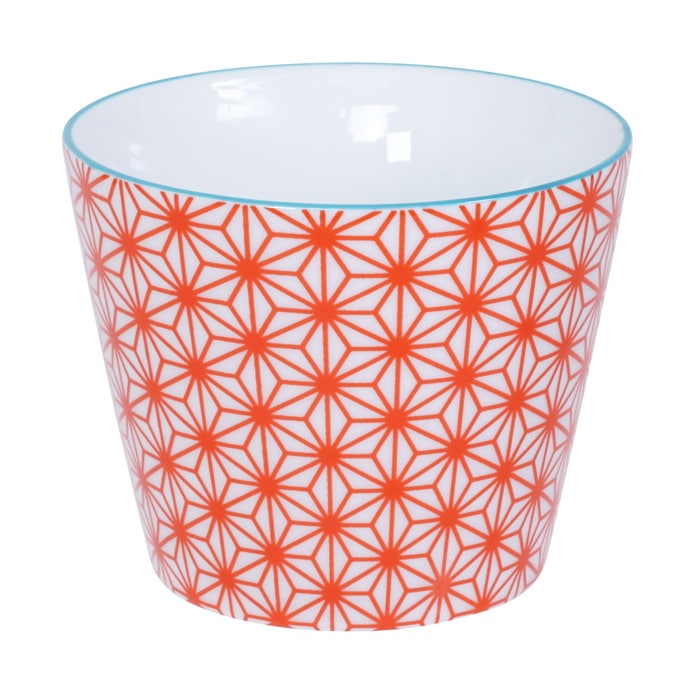 Tokyo Design Studio - Star Wave - Kopje - Rood - 8.3 x 6.5 cm 180ml
