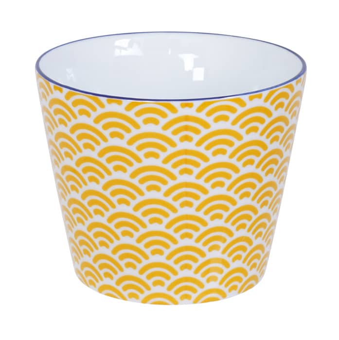 Tokyo Design Studio - Star Wave - Kopje - Geel - 8.3 x 6.5 cm 180ml
