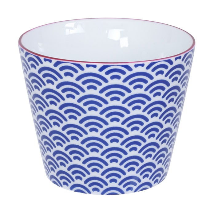 Tokyo Design Studio - Star Wave - Kopje - Blauw - 8.3 x 6.5 cm 180ml