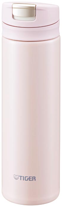 Roze Thermosfles Tijger - 5,8 x 19,8cm 300ml