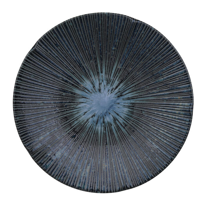 Tokyo Design Studio - Sky - Blauw/Zwart Dinerbord - 29,7cm