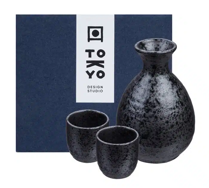 Matzwarte Sakeset - Tetsu Kessho Matte - 3-delig