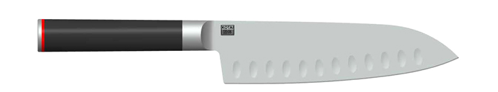 Santoku Chef Mes - Kotai - 18cm