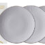 Tokyo Design Studio - Nippon White Wit/Goude Gebaksbordenset - Set van 4 stuks - 15cm