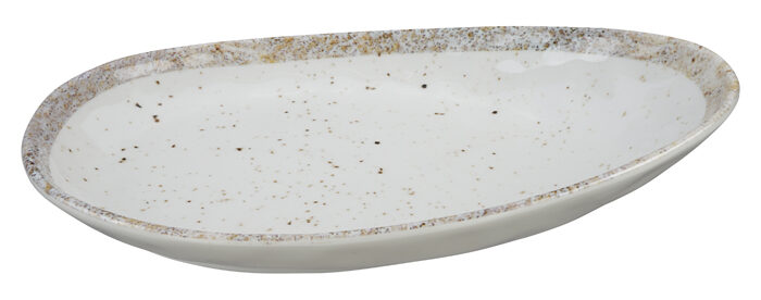 Tokyo Design Studio - Melamine Earthware - Wit Dinerbord - 28.4 x 19 x 5.1cm