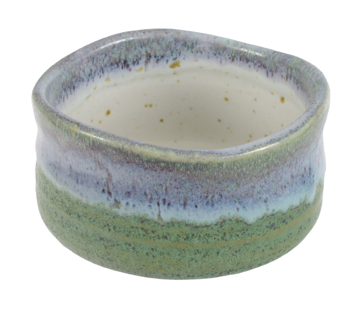 Handgemaakte Matcha Bowl - Groen - 10,7x6,8cm 350ml