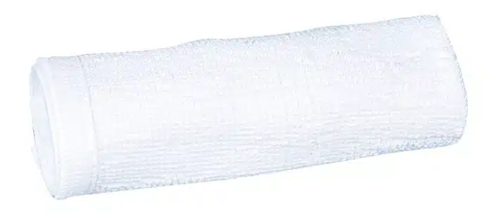 Katoenen Oshibori Handdoek - Wit - 34 x 31 cm