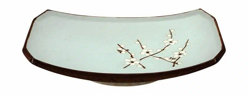 Rechthoekig bord - Tokyo Design Studio Soshun - Mintgroen - 22 x 15 cm