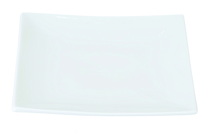 Wit Vierkant Bord - White Series - 20.5 x 20.5cm