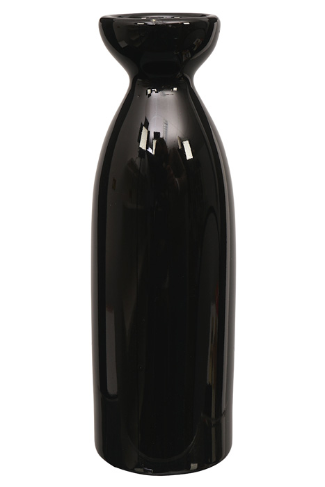 Zwarte Sake Fles - Black Series - 17.5cm 180ml