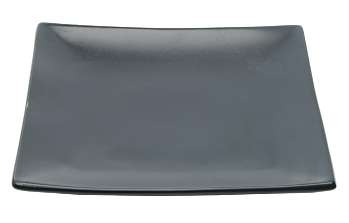 Mat Zwart Vierkant Bord - Black Series - 20.5 x 20.5cm