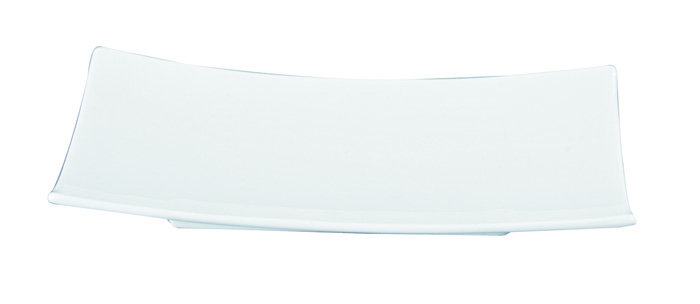 Wit Rechthoekig Bord - White Series - 21.8 x 10.5 x 2.7cm