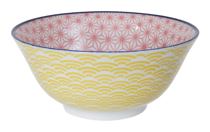 Tokyo Design Studio - Star Wave - Tayokom - Roze/Geel - 15.2 x 6.7cm 500ml