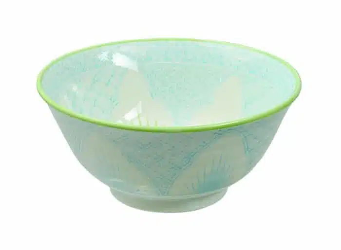 Lichtblauwe Keramische Kom - Mixed Bowls - 500ml - 15.5 x 7cm