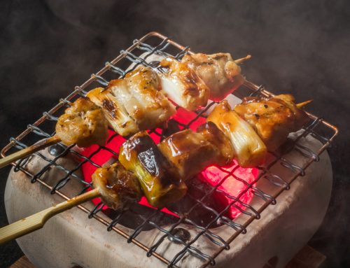 Konro Grill and the use of binchotan