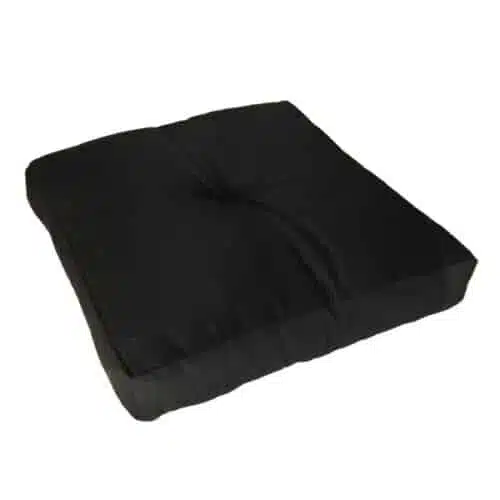 Zaisu Zwart Kussen 35x35x5cm - Comfortabel en Stijlvol