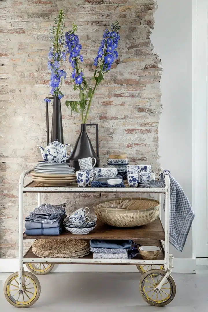 Dinerbordenset Flora Japonica - Tokyo Design Studio - 4-delig - 25.7 x 3 cm - Afbeelding 3