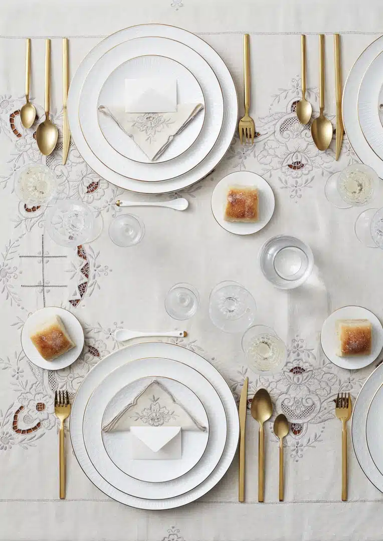 Ontbijtbord - Tokyo Design Studio - Nippon White - Lijnen - 19cm - Afbeelding 2