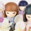 Akemi Make-up Tas - Kimidoll - Roze Geisha Design - Afbeelding 2