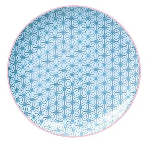 Tokyo Design Studio - Star/Wave - Bord - 25.7x3cm - L.Blauw/Roze