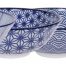 Tokyo Design Studio - Nippon Blue - Kommen Set - 21 x 7.8cm 1000ml - 4 stuks