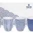 Tokyo Design Studio - Nippon Blue - Mokkenset - 8.5 x 10.2cm 380ml - 4pcs