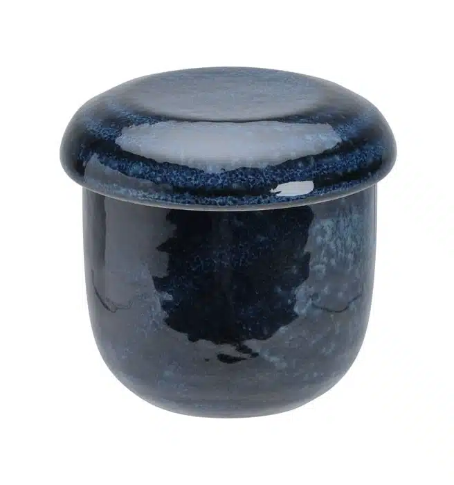 Tokyo Design Studio - Cobalt Blue - Chawanmushi Kop met oor - 8.6 x 8.2cm
