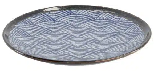Tokyo Design Studio - Aisai Seigaiha - Dinerbord - 25 x 3.2cm