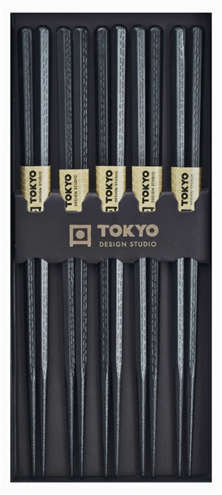 Tokyo Design Studio - Eetstokjes Giftbox - Glasvezel - Pentagon - 5 stuks