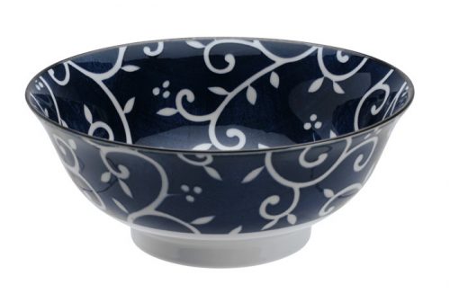 Tokyo Design Studio – Mixed Bowls – Beni Karakusa - Saladeschaal - 21x8.5 cm