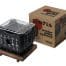 Konro Grill + Vierkante Houten Basis - 12x12x11cm