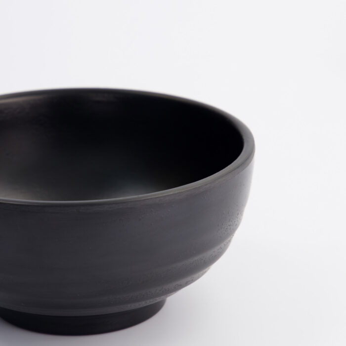 Melamine Zen Rijstkom - Tokyo Design Studio - Zwart 300ml 5x6 cm - Afbeelding 2
