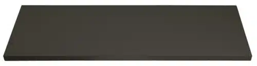 Tokyo Design Studio - Snijplank – Synthetisch polyethyleen – Zwart 120x45x2cm