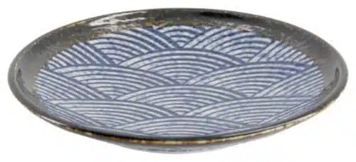 Tokyo Design Studio - Aisai Seigaiha - Ontbijtbord - 19.5x3cm