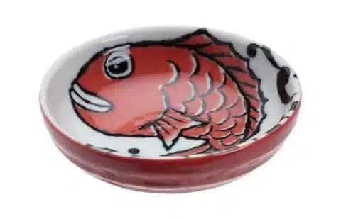 Seafood Dish 9.5x3cm 150ml Snapper Red