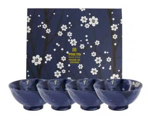 Tokyo Design Studio - Blue Sakura - Tayokommen Set - 16x8cm - 600ml