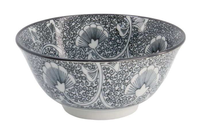 Tokyo Design Studio – Mixed Bowls – Tayo Kom – Sosyun hana Bruin - 14.8×6.8cm 550ml