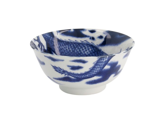 Tokyo Design Studio - Mixed Bowls - Tayo Kom - Blauwe Draak - 14.8×6.8cm 550ml