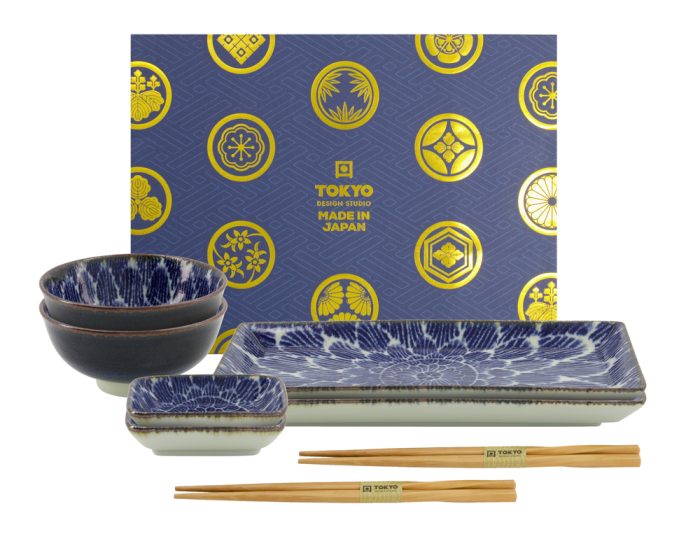 Tokyo Design Studio - Ohuke Dahlia - Sushi Set - 8-delig