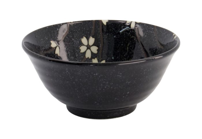 Tokyo Design Studio – Mixed Bowls – Tayo Kom – Sosyun Hana Zwart – 14.8×6.8cm 550ml