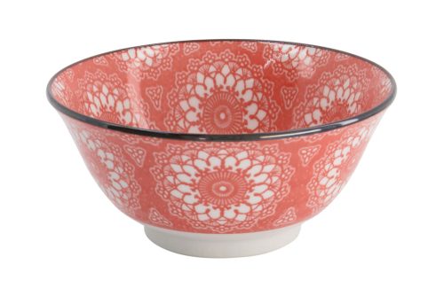 Tokyo Design Studio – Mixed Bowls – Tayo Kom – Flower Lace – 14.8×6.8cm 550ml