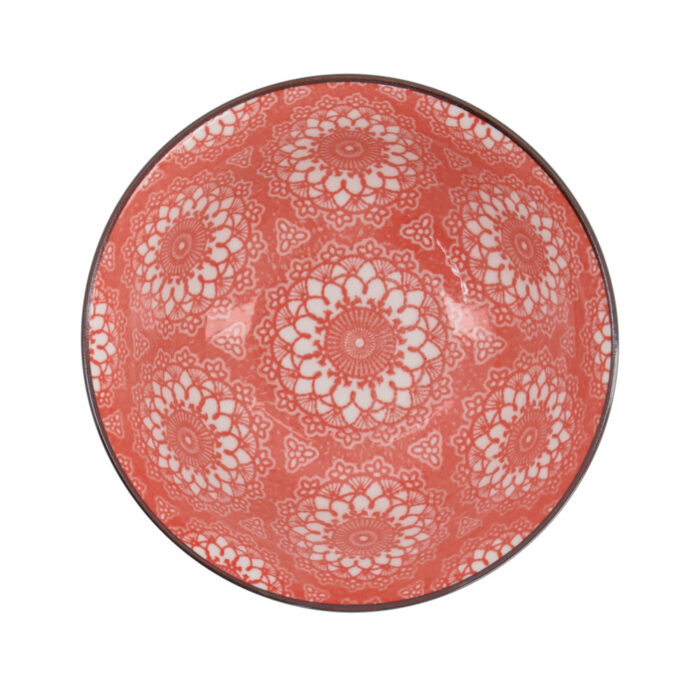 Gemengde Kom - Tokyo Design Studio - Flower Lace - 550ml - 14.8x6.8cm - Afbeelding 3