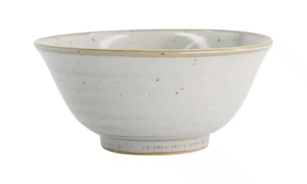 Japanse Keramische Kom - Tokyo Design Studio - Tayo Kom - Sosyun Hana Grey - 550ml - 14.8x6.8cm - Afbeelding 2