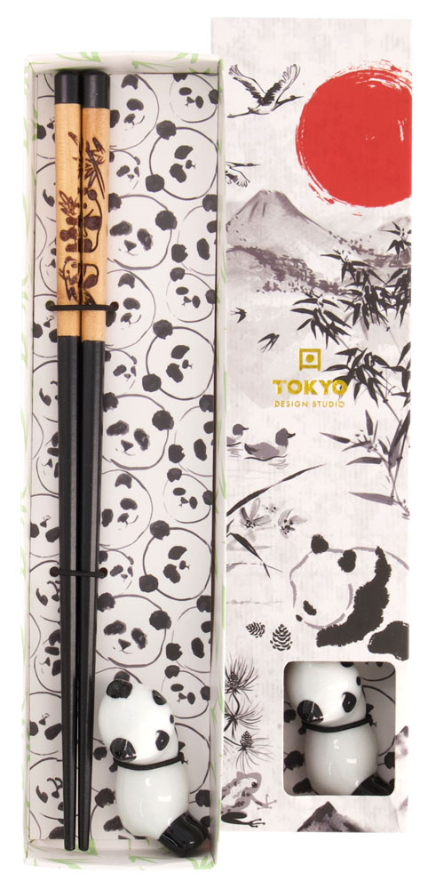 Tokyo Design Studio - Eetstokjes - Giftset - Panda